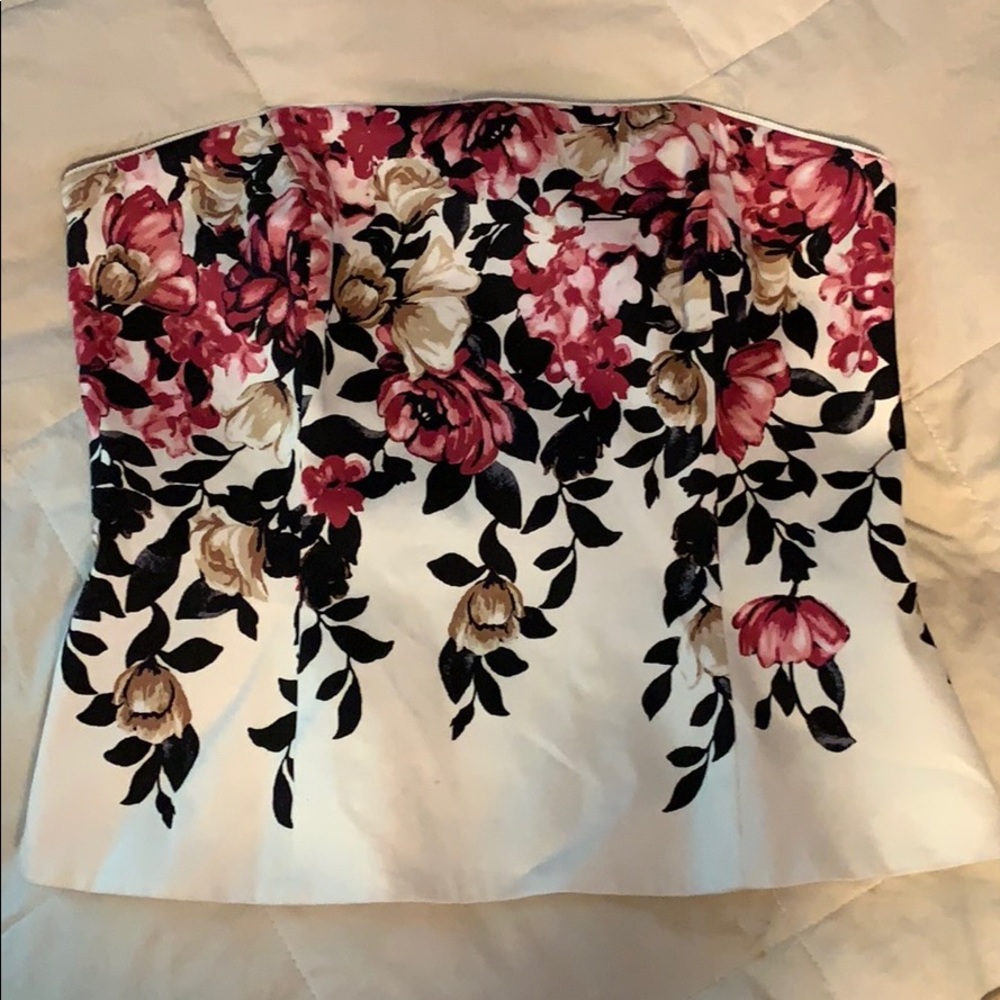 White House Black Market Strapless Tanktop